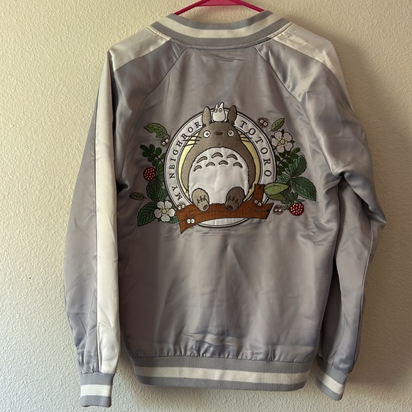 JapanLA x My Neighbor Totoro Limited Edition Embroidered Unisex Track Jacket - Picture 4 of 5